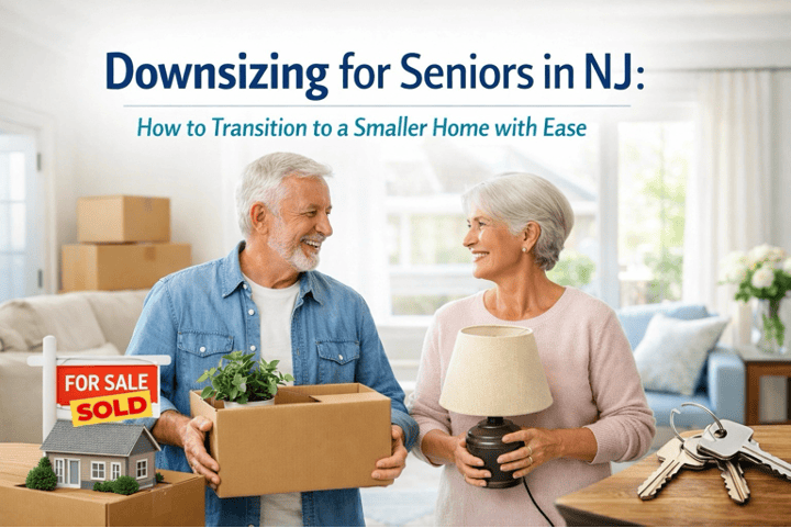Downsizing for seniors in NJ - transitioning to a smaller home with ease